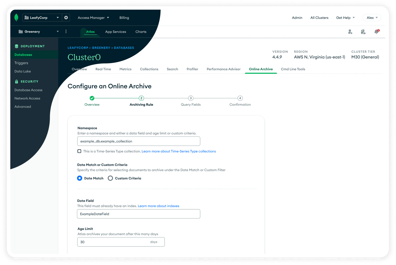 LeafyGreen Dark Mode